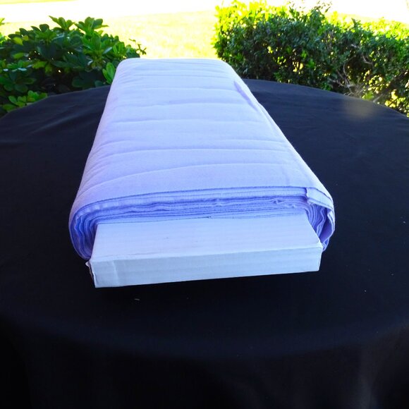 Comfy Cozy 10 yd 43" Lilac Solid Fln - Picture 4 of 5